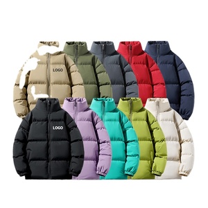 OEM logo personnalisé surdimensionné hiver épais chaud bouffant veste pour hommes Logo personnalisé vêtements à bulles hommes veste bouffante - Product Image 1