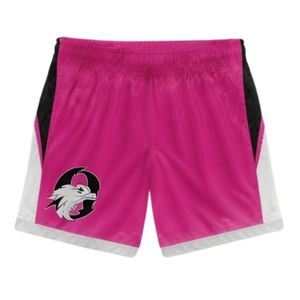 Unisex Pink Black Sublimated Lacrosse Uniform <b>Set</b> Lightweight Polyester Reversible Team Sports Wear Training Apparel - Product Image 4
