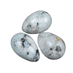 Indian Supplier Labradorite <b>Egg</b> Crystal Polished Agate Gemstone for Feng Shui Energy Balancing for Home Decoration Metaphysical - Product Image 6