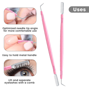 Outil de lifting des cils en acier inoxydable de qualité supérieure, instrument de beauté pour l'entretien et le soin des cils - Product Image 4