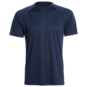 T-shirt d'entraînement pour hommes en coton tricoté respirant, séchage rapide, léger, manches courtes, pour le sport, la gym, la remise en forme, vente en gros - Product Image 4