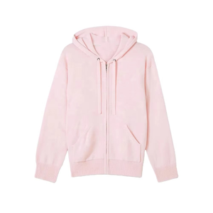 Conjunto Deportivo Rosa Claro para Mujer, Sudadera con Capucha y Pantalones Deportivos, Ropa Deportiva Informal y Cómoda de Dos Piezas, Ropa Deportiva al por Mayor para Mujer - Product Image 4