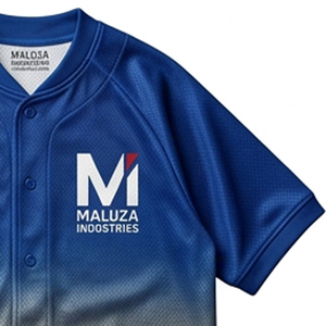 เสื้อเบสบอลแบบซับลิเมชั่นขายส่ง ออกแบบตามสั่ง เนื้อผ้านุ่ม ระบายอากาศได้ดี แห้งเร็ว ชุดยูนิฟอร์มทีมมืออาชีพ - Product Image 2