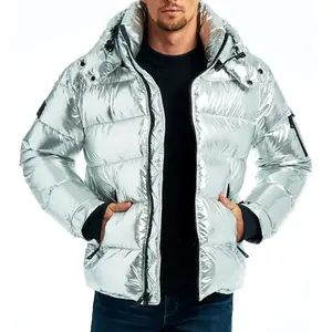 Jaqueta de inverno quente acolchoada de alta qualidade para homens, jaqueta de inverno quente para homens/mulheres/unissex