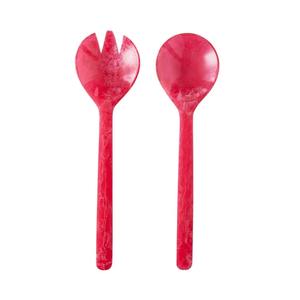 Cuillère de service en résine artisanale de luxe TCE, réutilisable, écologique, vaisselle décorative personnalisable, cadeau pour la maison et la salle à manger - Product Image 3