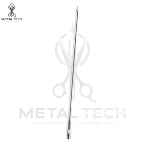 Nouvelles Aiguilles Droites en Acier Inoxydable pour Tissage de Cheveux 2026, Aiguilles de Couture Premium à Grand Œil pour Extensions de Tissage, Outils de Salon - Product Image 4