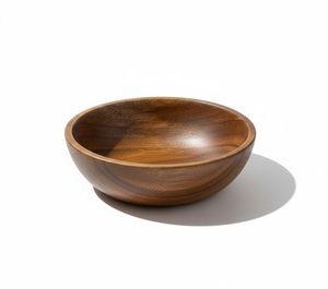El tazón de madera es ideal para colecciones minoristas, pedidos al por mayor y líneas de decoración para el hogar de marca privada. - Product Image 1