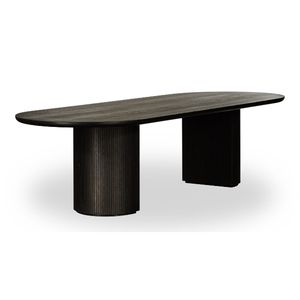 Table moderne pliable sur mesure avec plateau en bois et pieds en fer pour appartement, restaurant, bureau/conférence, salle à manger - Product Image 1