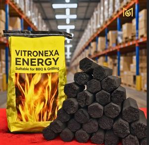 Briquetas de Carbón de Coco Hexagonales, 3 Horas de Duración, Combustible de Alta Temperatura para Barbacoa, Proveedor de Madera Dura de la India, Fabricante en Oferta - Product Image 3