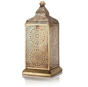 Farol Marroquí Negro de Estilo Vintage, Hecho a Mano, Duradero y Ecológico, Farol Marroquí para Exteriores - Product Image 3