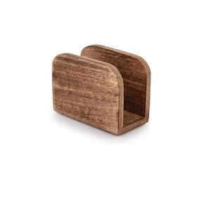 Stylish Wooden Napkin Stand for Dining Table, Handmade <b>Tissue</b> <b>Holder</b> for <b>Kitchen</b> and Restaurant Supplies Wooden Napkin <b>Holder</b> - Product Image 6