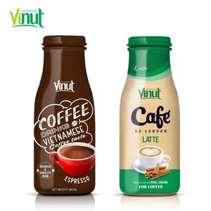 ขวดแก้วกาแฟเอสเปรสโซ่ขนาด300มล. ทำด้วยมือจากเวียดนาม - Product Image 1