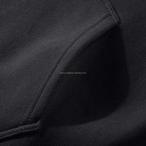 Unisex Casual Invierno Fitness Bottom Set 100% Algodón Anti-Olor Ecológico Transpirable Fleece Chándal Sudadera con capucha de talla grande - Product Image 4