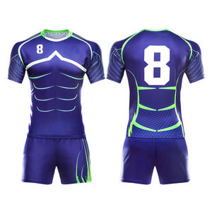 Uniforme de Fútbol Personalizado con Logotipo, Nuevo, 100% Poliéster, Impresión por Sublimación, Ropa de Fútbol en Venta - Conjuntos de Camisetas de Fútbol - Product Image 1