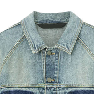 Veste en jean pour homme 100 % coton, style 2026, vente en gros, best-seller, faible MOQ, service OEM, veste d'hiver en jean - Product Image 4