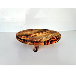 Base Redonda de Madera Premium para Pasteles, Soporte para Exhibición de Postres para Uso en Panaderías - Product Image 4