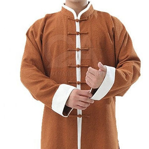 Ensemble d'entraînement de Wushu Premium pour adultes : Haut à manches longues et pantalon assorti, léger, respirant et écologique pour le Kung Fu et les arts martiaux - Product Image 3