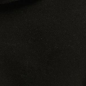 ชุดเซ็ตแทรคสูทผู้หญิงแฟชั่นฤดูหนาว เสื้อฮู้ดไหมพรมสีพื้นและกางเกงขาบานสองชิ้น - Product Image 6