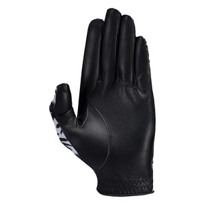 Guante de Golf Nayab Industries para Hombre con Estampado de Palmeras y Flamencos, Negro, Cuero Genuino, Transpirable, Antideslizante, Cierre de Gancho y Bucle, Elegante - Product Image 2