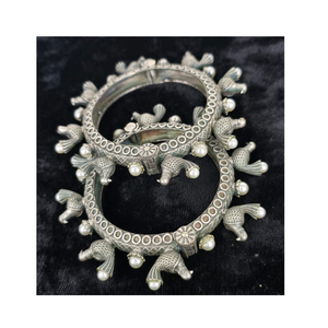 ออกซิไดซ์เครื่องประดับเงินเยอรมันนักออกแบบชุดเครื่องประดับสไตล์แฟนซีสวยชุดเครื่องประดับกำไลออกซิไดซ์ - Product Image 4