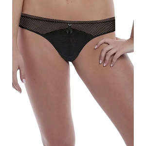 Culotte string en soie 100% imprimée motif léopard tricoté, taille basse, antibactérienne, vente en gros, sous-vêtements et vêtements de nuit pour femmes - Product Image 5
