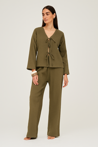 เสื้อผ้าลำลองโพลีเอสเตอร์สุดหรู ใส่สบาย ไซส์ M L XL XXL เนื้อผ้านุ่ม ทนทาน ดูแลง่าย ทรงทันสมัย สวมใส่สบาย ผู้จำหน่ายขายส่ง - Product Image 4