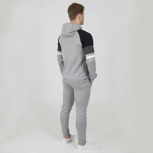 Men's 2 Piece Outfits Solid Color Long Sleeve Track Suit <b>Jacket</b> Coat Pants Tracksuit Set Gym <b>Workout</b> Casual Wear Track Suit - Product Image 1