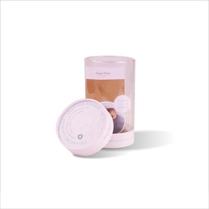 กล่องของขวัญทรงกระบอกกระดาษแข็งสีดำแบบกำหนดเอง - Product Image 1