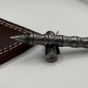 Bolígrafo de Lujo Hecho a Mano con Acero de Damasco para Reuniones Ejecutivas, Negocios y Colección Personal - Product Image 3