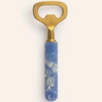 Ouvre-bouteille en laiton avec poignée en résine, fait main, décoratif, en métal poli, pièce décorative de table indienne tendance