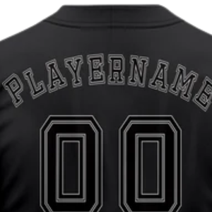 Camiseta Deportiva Negra de Béisbol, Manga Corta, con Botones, Uniforme Deportivo, Transpirable, de Poliéster, para Entrenamiento en Equipo - Product Image 6