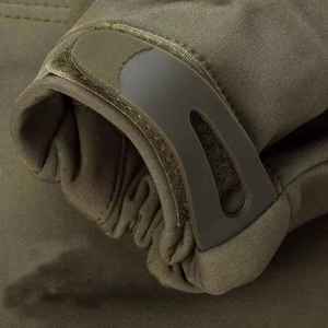 Custom Men's Soft Shell <b>Fleece</b> Jacket Waterproof Breathable for Outdoor Hiking New Design Soft Shell Jacket - Product Image 4