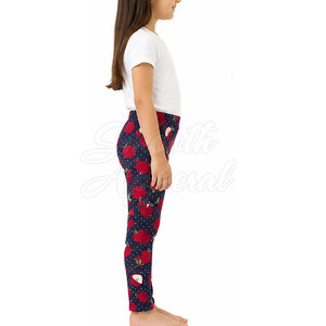 Leggings confortables pour filles, solides, écologiques, respirants, extensibles, taille haute, pour un style de vie actif et l'école - Product Image 6