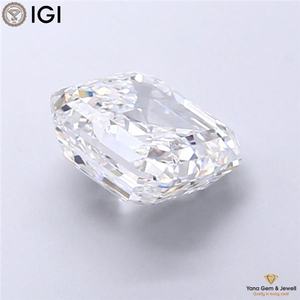 Diamante cultivado en laboratorio con certificación IGI CVD de 2.50 quilates, color D, claridad VS1, forma ASSCHER, ajuste perfecto para engaste personalizado. - Product Image 4