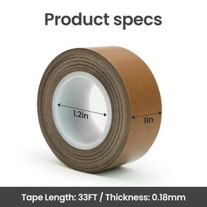 Cinta Adhesiva de Alta Temperatura para Máquina Selladora al Vacío - Product Image 3