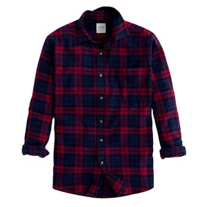 High-Quality <b>Jacket</b> <b>Man</b> Custom Logo Tags <b>Flannel</b> Plaid Casual Streetwear Long Sleeve 2026 <b>Man</b> Shirt <b>Men's</b> Shirts - Product Image 3