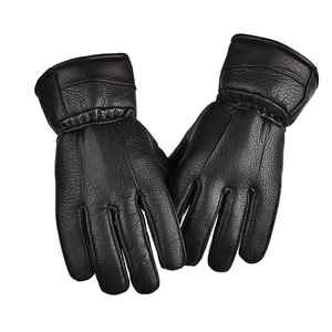 Guantes de Motociclismo para Hombre OEM 100% de Alta Calidad, Fibra de Carbono Dura/TPU, Cuero Sintético con Agarre de Silicona para Uso Diario - Product Image 2