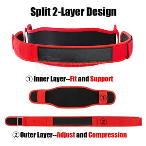 Cinturón de neopreno de alta calidad para levantamiento de pesas, soporte lumbar, cinturón de entrenamiento para hombres y mujeres - Product Image 3