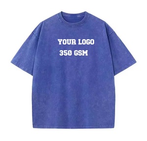 Camiseta Blanca de Gran Tamaño, 100% Algodón, para Creadores de Contenido, Influencers, Personalizable con Logotipo, Serigrafía, Bordado, OEM - Product Image 1