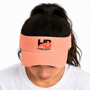 Casquette de sport unisexe en coton avec visière corail, ajustable, pour un style moderne, actif et décontracté estival, casquette tendance - Product Image 4