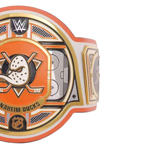 Ceinture de championnat des Anaheim Ducks de la LNH, personnalisable, de haute qualité, orange et or, ceinture sportive personnalisée, ceinture de champion pour collectionneurs - Product Image 4