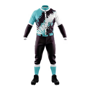 Uniforme de Béisbol de Manga Corta para Equipo, Camiseta con Botones, Ropa de Béisbol Cómoda - Product Image 6