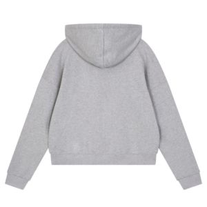 <b>Men's</b> <b>White</b> Hooded <b>Sweatshirt</b> Regular Fit Cotton French Terry Casual Autumn Wear Pocket Design - Product Image 5