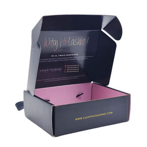 Custom Clothing Mailer <b>Box</b> Printed Logo Corrugated Packaging - Product Image 5
