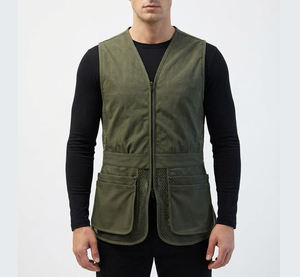 Gilet de chasse personnalisable en maille respirante et légère, de haute qualité, le plus vendu, non imperméable, pour le tir sur le gibier en plein air - Product Image 6