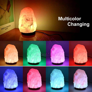 Lampe de sel de l'Himalaya au design unique, lumière douce, lampe de sel de l'Himalaya style maison - Product Image 6