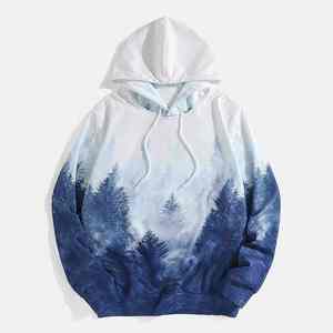 Sweat-shirts à capuche personnalisés de haute qualité pour hommes, écologiques, teints unis, coupe classique, grandes tailles, pour le printemps - Product Image 1