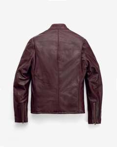 Veste en cuir véritable de qualité supérieure pour homme, manteau tendance, couleurs, tailles et designs personnalisés, étiquette privée, grossiste - Product Image 2