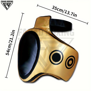 Protector de Muslos para Boxeo 2026 de Alta Visibilidad, Resistente, Personalizable, Color Dorado y Negro, para Entrenamiento de Artes Marciales - Product Image 2