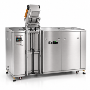 Broyeur de déchets alimentaires moderne en acier inoxydable, moteur 10 CV, utilisation en restaurant et cafétéria, fonctionnement sans odeur, garantie de 2 ans - Product Image 1